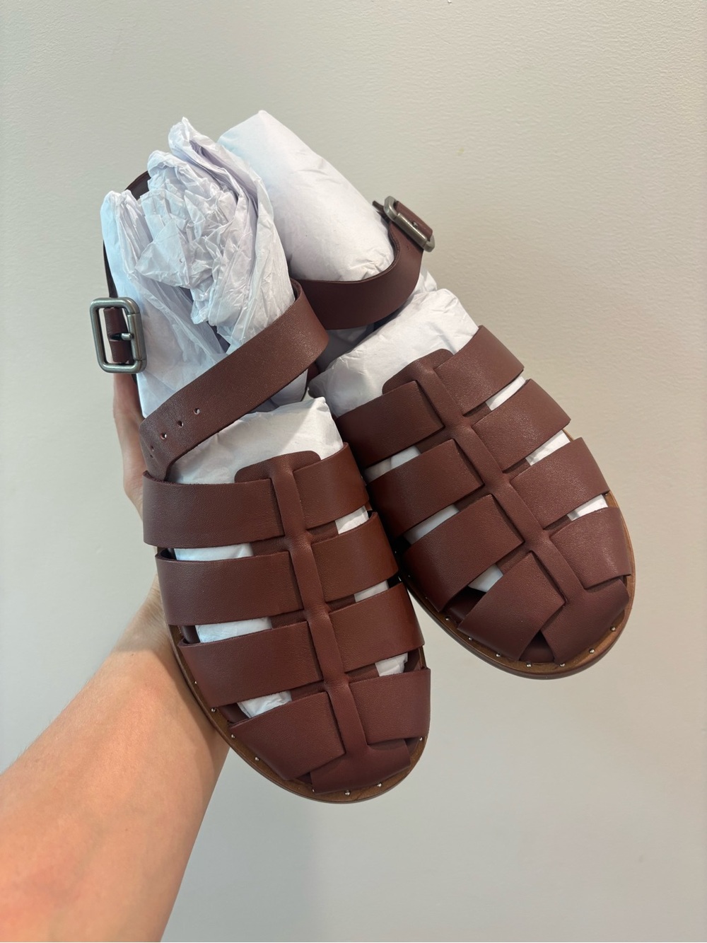 Quince Leather Fisherman Sandals - Picture 2 of 4